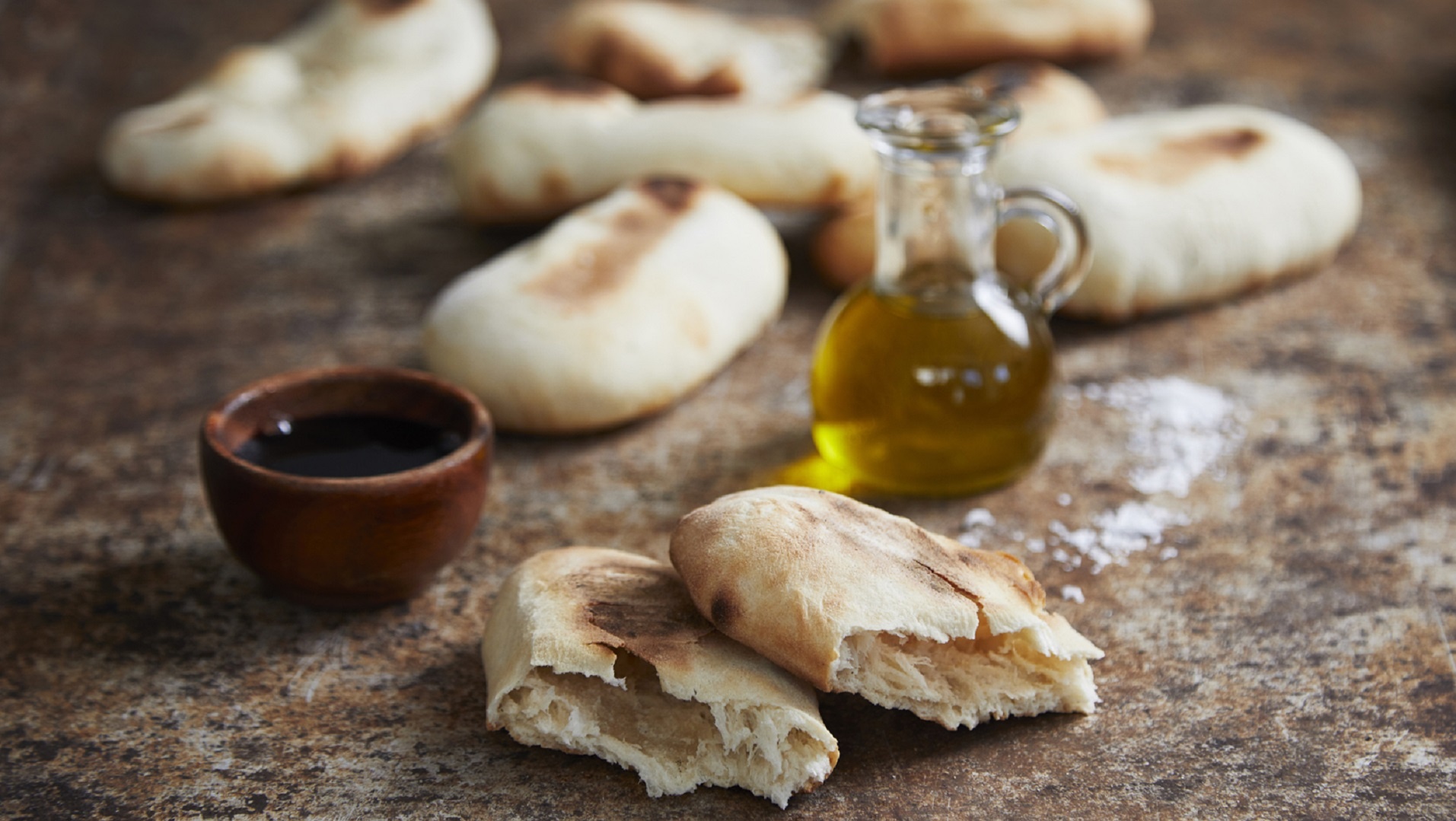  Grilled flat breads



