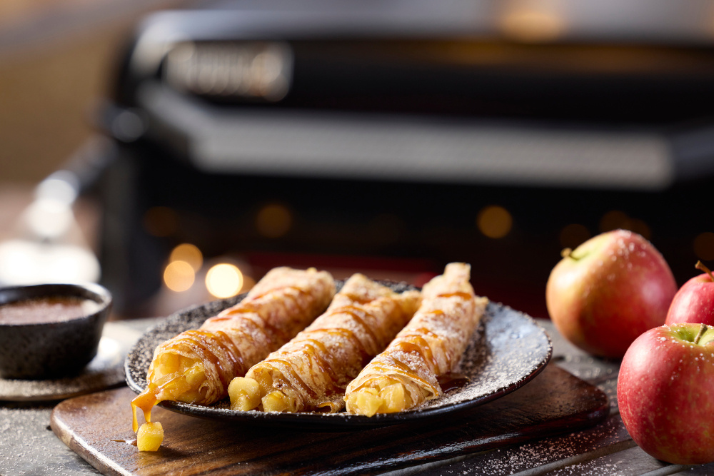  cr&ecirc;pes met appel en calvados karamel 