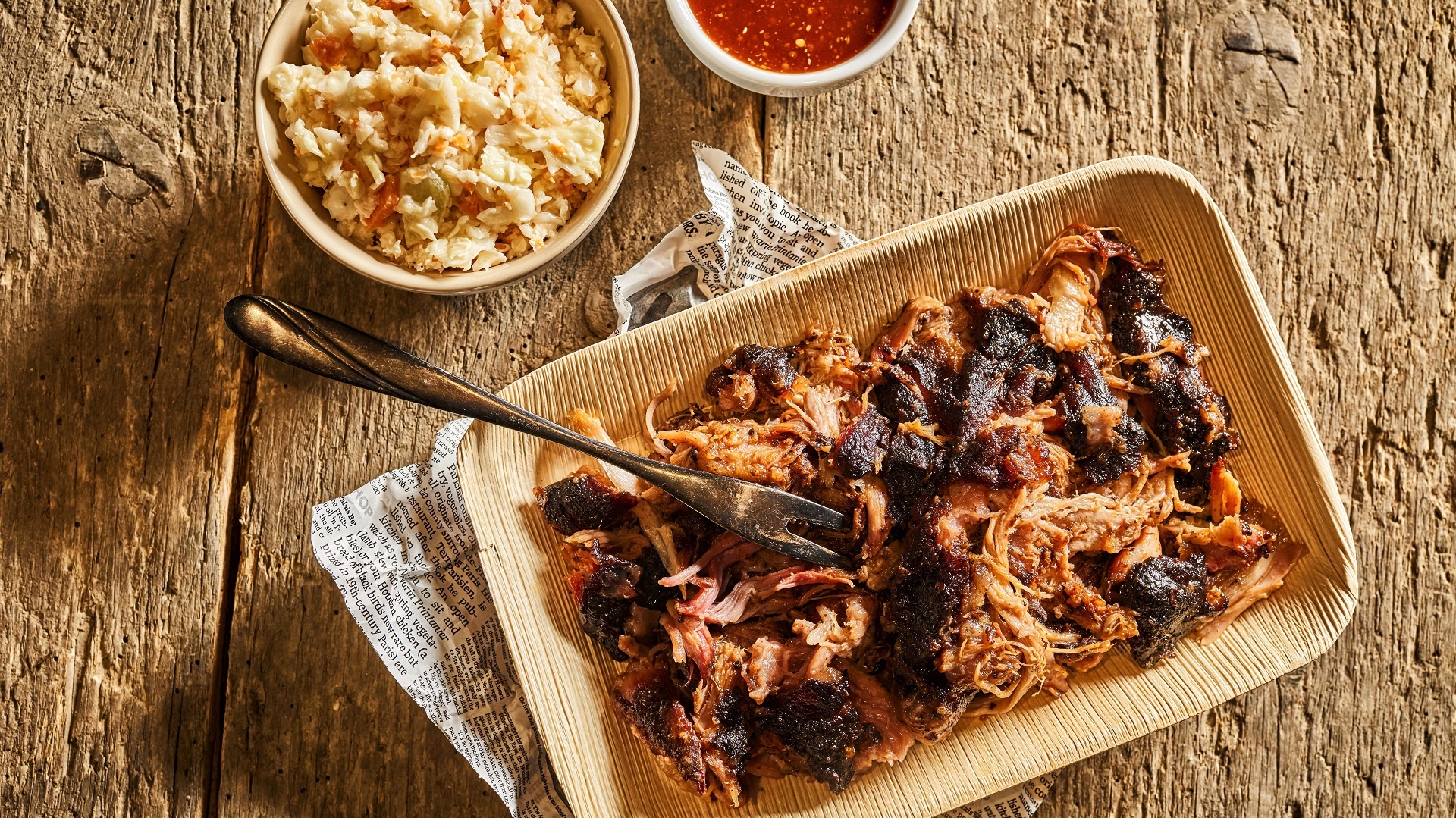  Pulled Pork mit Coleslaw

