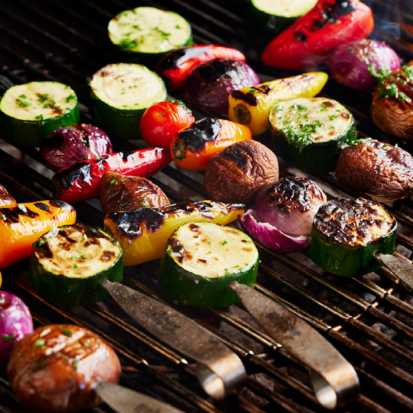 Gemüsespieße mit Gremolata