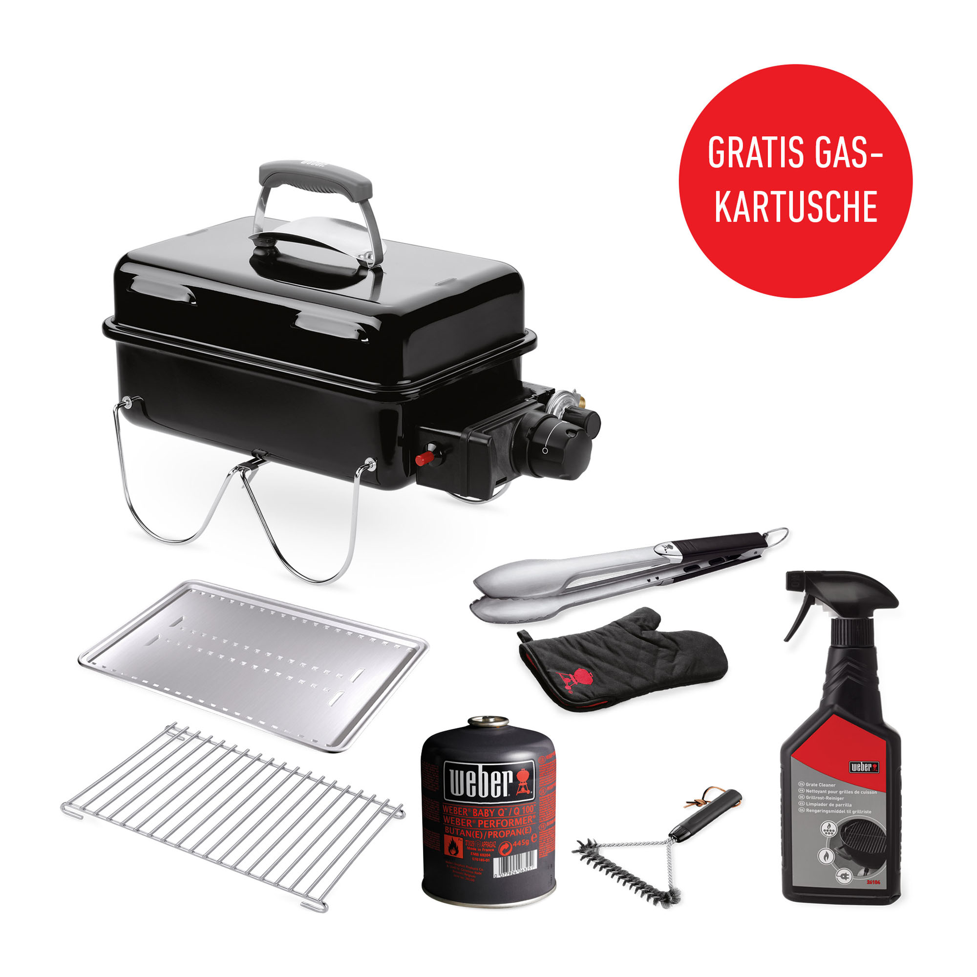 GoAnywhere er Gasgrill für Unterwegs er® Grill Original