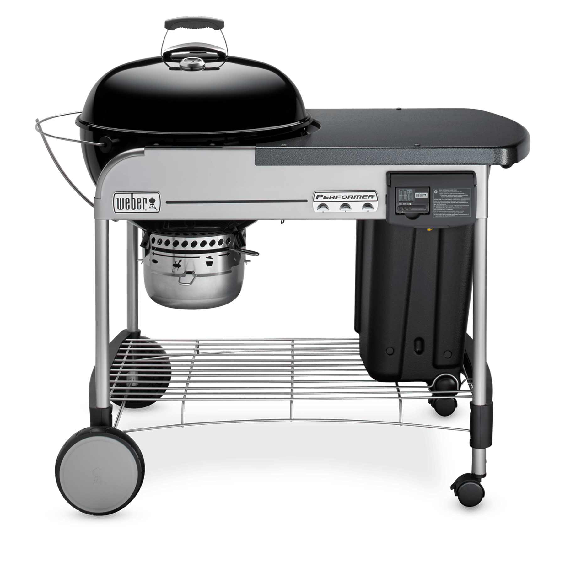 Weber 22 Performer Deluxe Charcoal Grill Grills Performer Deluxe Charcoal Grill 22
