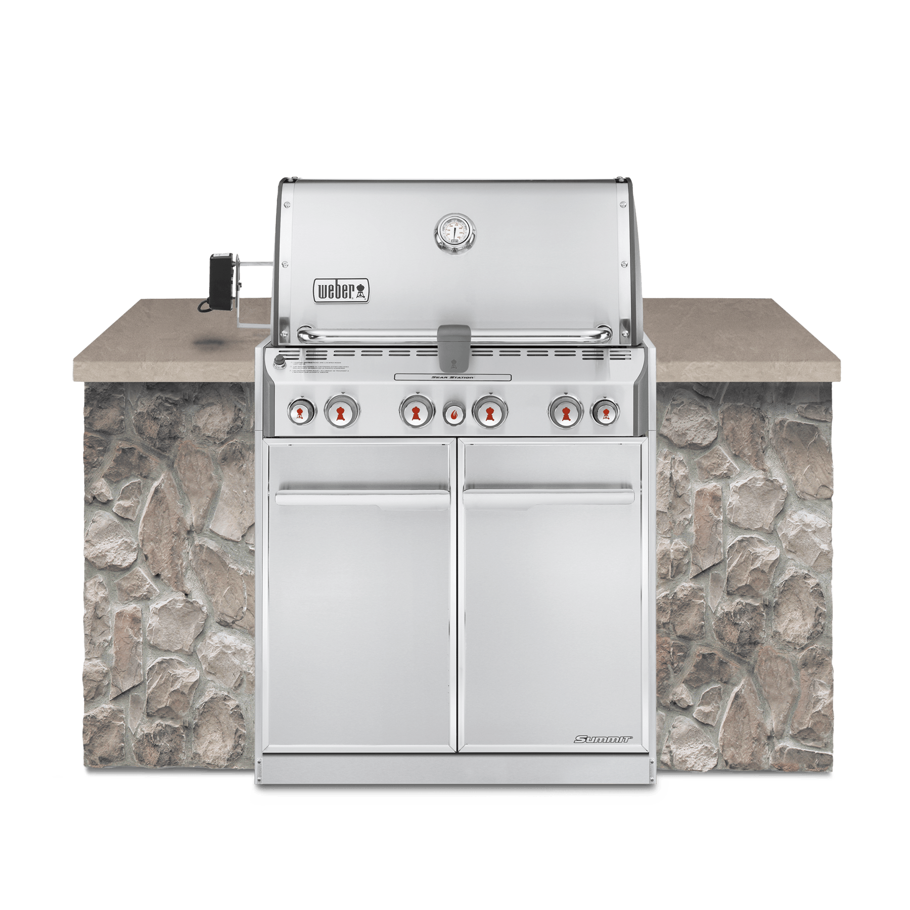 Weber Summit S 460 Built In Gas Grill Grills Summit S 460 Built In Gas Grill