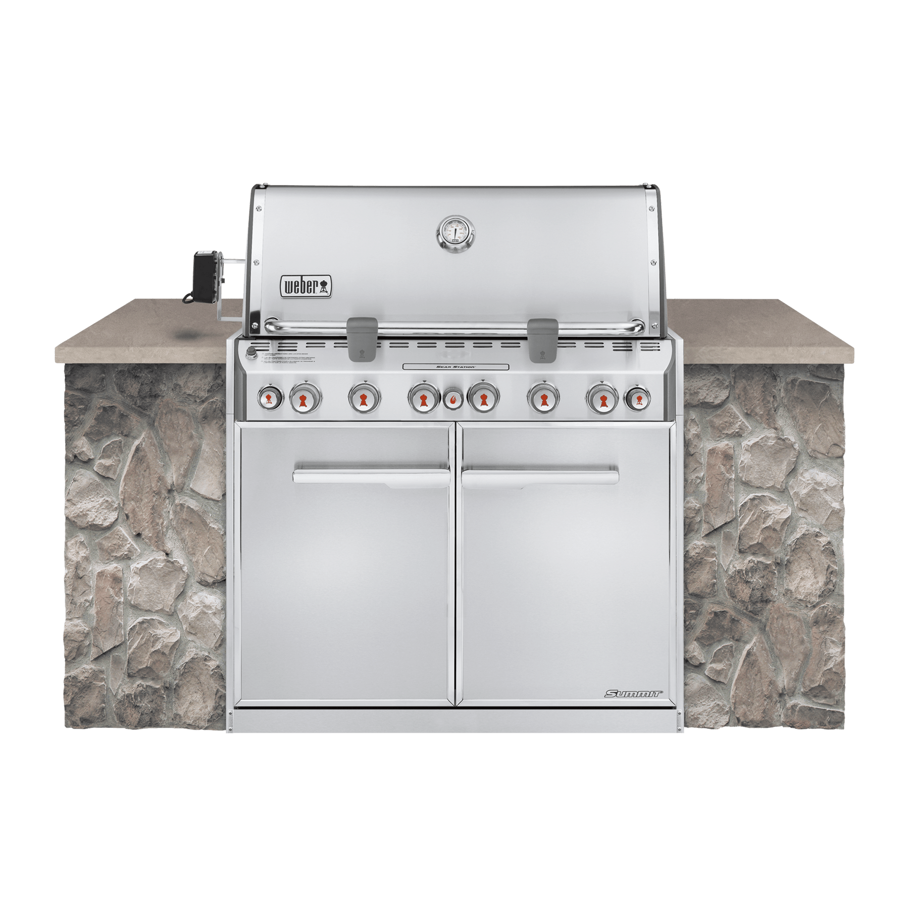 Weber Summit S 660 Built In Gas Grill Grills Summit S 660 Built In Gas Grill