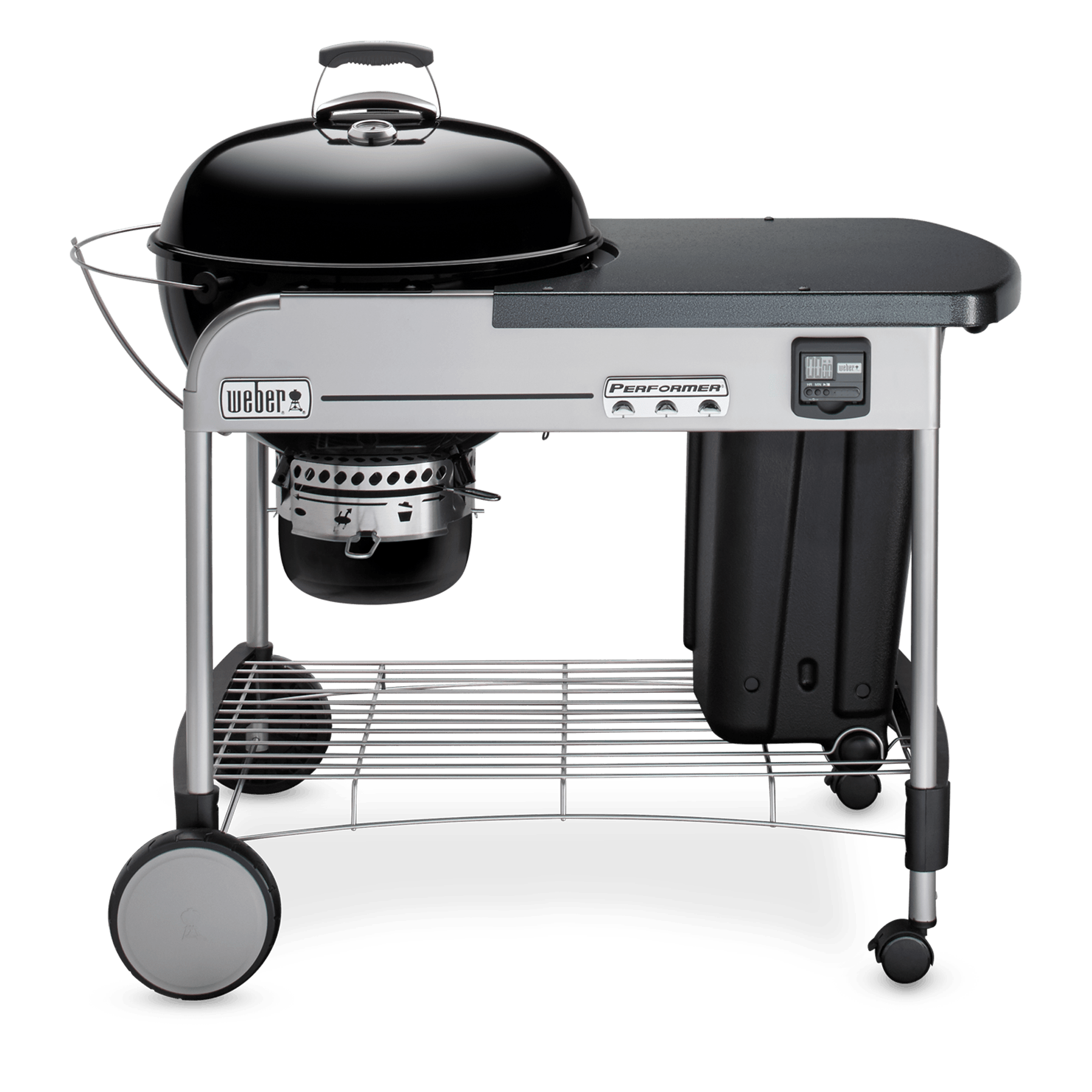 cheminee weber avec charbon classique
