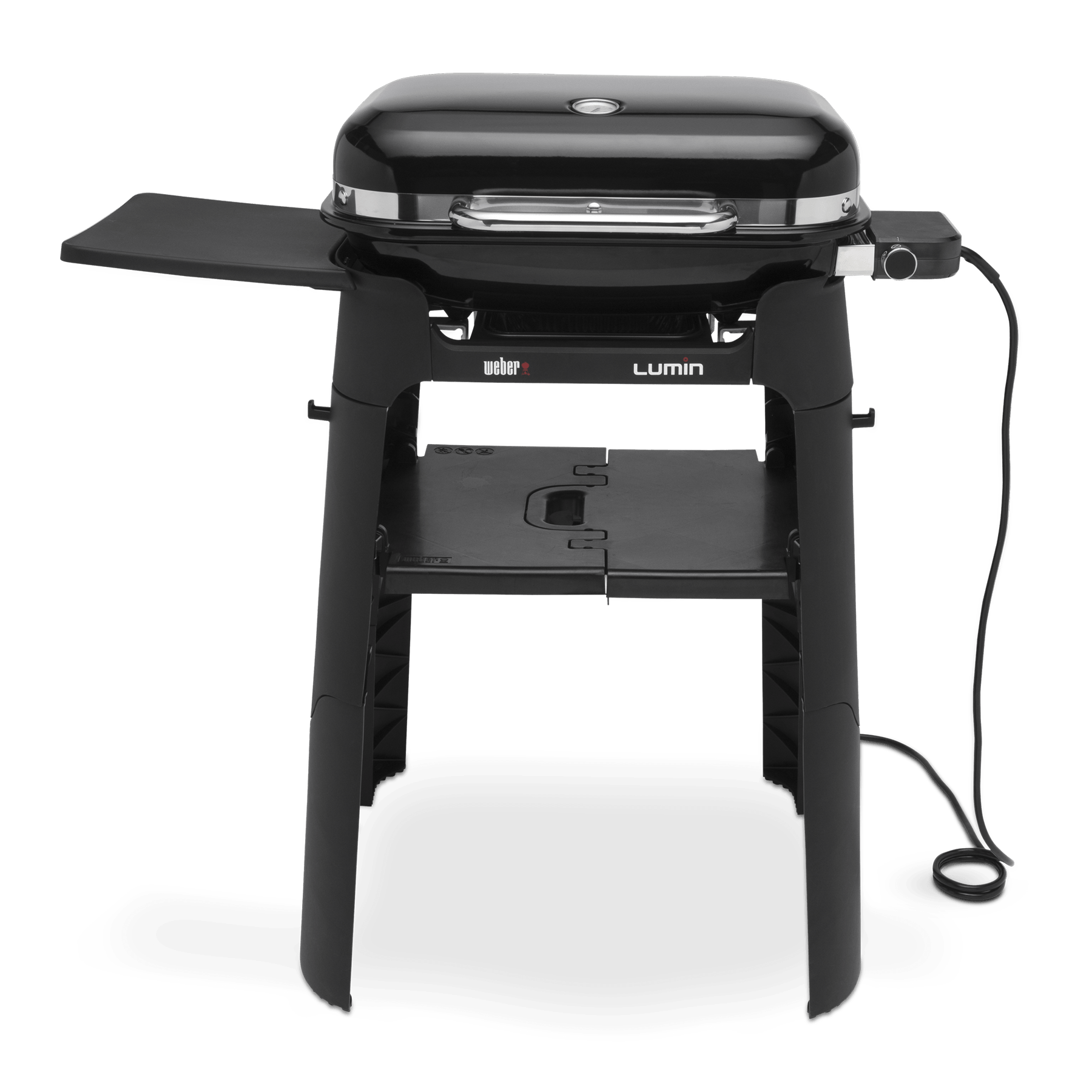 Lumin Red Electric Grill with Stand