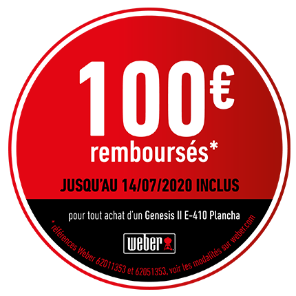 100 € remboursés