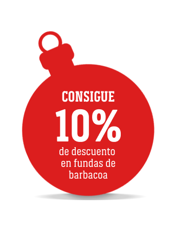 Consigue 10% de descuento en fundas de barbacoa