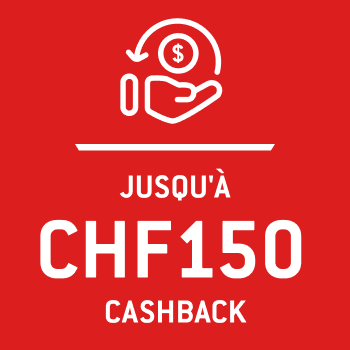 Bis zu 150€ Cashback