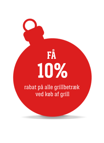 10 % RABAT PÅ GRILLBETRÆK