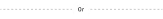 or